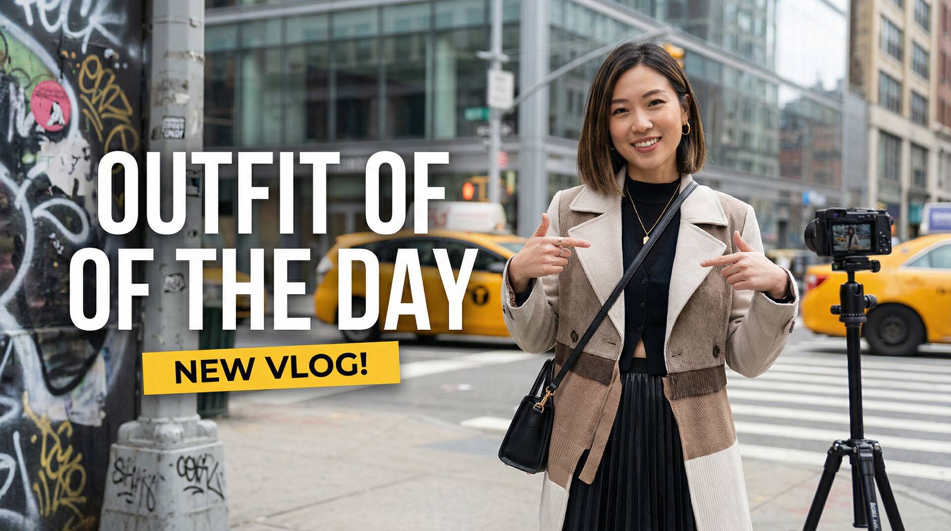 黄色仓库穿搭视频